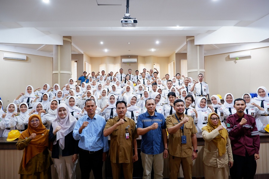 ITN Malang saat menyambut kedatangan SMKN 1 Singosari untuk menjalankan program PBL