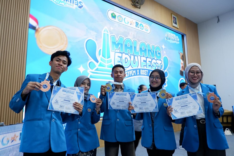 Mahasiswa ITN Malang raih tiga medali Kompetisi Esai Naturaco Batch 2 di Malang Edu Fest 2026