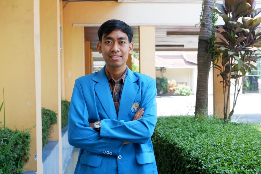 Kadek Wahyu Adi Pratama lulusan terbaik Teknik Sipil S-1, Fakultas Teknik Silil dan Perencanaan (FTSP), ITN Malang, wisuda ke 68 tahun 2022