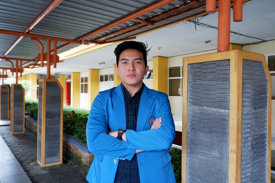 Nicodimus Wijanarko lulusan terbaik Arsitektur S-1, Fakultas Teknik Sipil dan Perencanaan (FTSP), ITN Malang, wisuda ke 68 tahun 2022