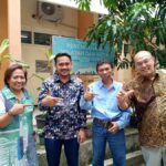 Kaprodi PWK ITN Malang Dr. Agung Witjaksono, S.T., M.T., bersama Muhammad Sulhi Purnama, S.T., LSP PWK Jawa Timur dan Ketua IAP Jawa Timur, Adam Adikara, S.T., M.T., serta Dr. Maria Ch