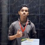 Richard Elber Barends ITN Malang juara 3 Kejuaraan Karate Piala Kapolres ke-III, Dinas pendidikan & kebudayaan ke-XI, KONI ke-III, Kabupaten Jombang Ta