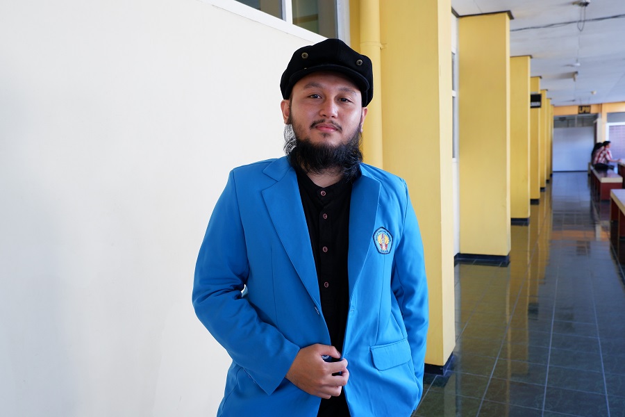 Ricky Yoga Pratama lulusan terbaik Prodi Arsitektur S-1, Fakultas Teknik Sipil dan Perencanaan (FTSP), ITN Malang pada wisuda periode I tahun 2023