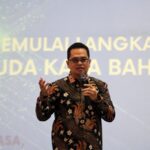 Arief Rakhman Setiono memberikan kuliah tamu bertajuk Memulai Langkah Bisnis, Muda Kaya Bahagia, di ITN Malang (1)
