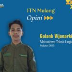 Galank Vijanarki, mahasiswa Teknik Lingkungan S-1 ITN Malang, angkatan 2019
