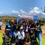 Mahasiswa Teknik Lingkungan S-1 ITN Malang mengikuti kegiatan Sabers Pungli di Kecamatan Junrejo, Kota Batu.