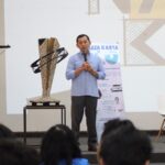 Kaprodi Arsitektur S-1 ITN Malang, Ir. Gaguk Sukowiyono, MT., saat membuka acara Nata Karya 2.0 di Aula Kampus 1 ITN Malang