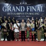 Rektor ITN Malang, Awan Uji Krismanto, ST., MT., Ph.D., bersama Putra-Putri dan Duta Kampus ITN Malang 2023