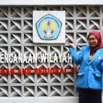 Clarinta Ega Divanie lulusan terbaik Prodi Wilayah dan Kota (PWK) S-1, FTSP, ITN Malang pada wisuda ke-71, tahun 2024