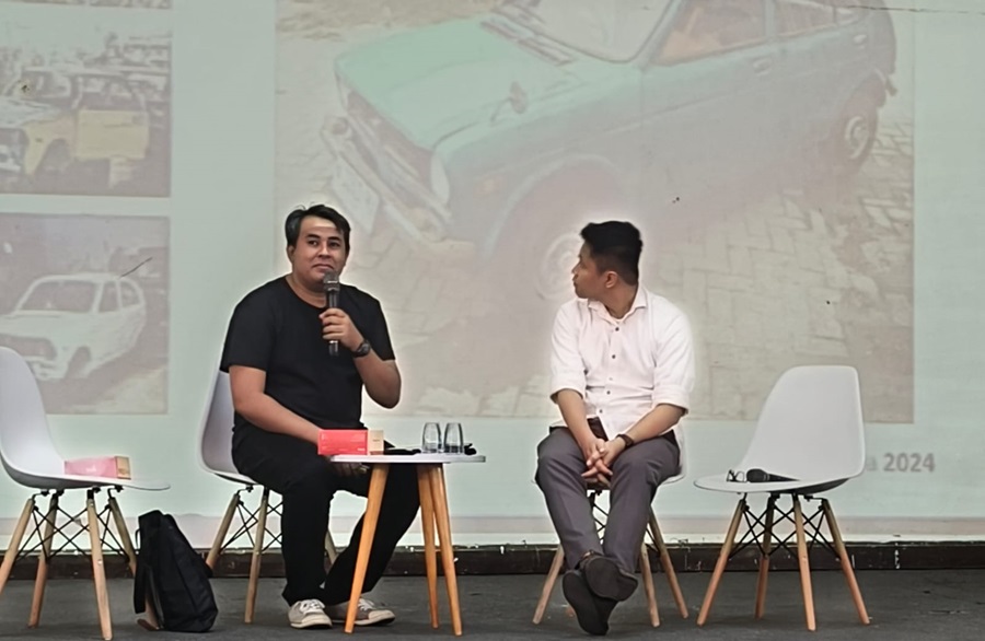 Ar. Mifta Syahrudin, IAI, Founder and Principal Architecture of Midun and Partners Architect, sekaligus alumnus Arsitektur ITN Malang angkatan 2004 saat talkshow di Nata Karya 3.0