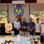 Rektor ITN Malang Awan Uji Krismanto, ST., MT., Ph.D, menerima kunjungan Kepala Bidang Penataan Ruang Dinas PUPR KabupatenKutai Barat