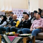 Reuni Akbar 39 Tahun Planologi ITN Malang ki-ka IKA ITN Malang Nyoman Sugiartha Ariantara Dewan Penasehat Alumni Planologi Wahyu Hidayat Rektor ITN Malang Awan Uji Krismanto