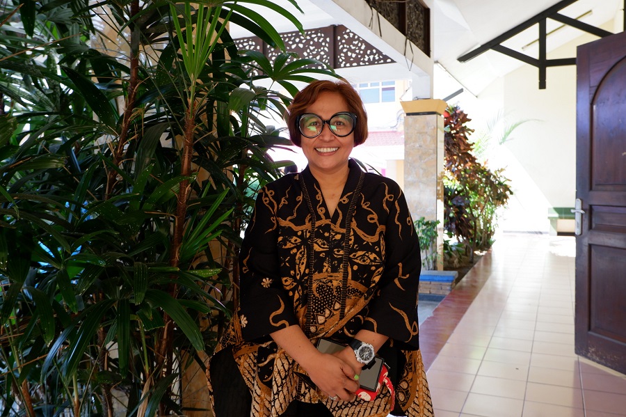 Ketua Program Studi PWK S-1 ITN Malang, Dr. Maria Christina Endarwati, ST., MIUEM.