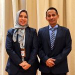 Kaprodi Teknik Sipil S-1, ITN Malang, Dr. Yosimson P. Manaha, ST., MT., dan Sekprodi Teknik Sipil, Nenny Roostrianawaty, ST., MT