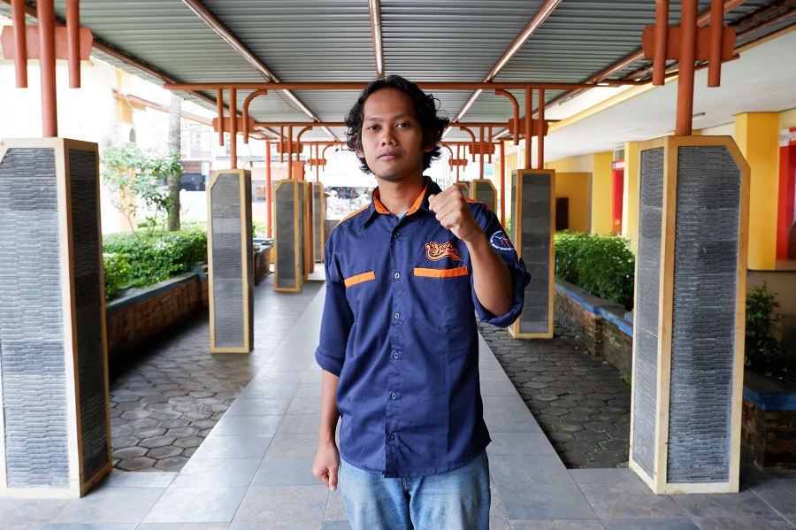 Bara Andana Subagyo, mahasiswa Asitektur S-1 ITN Malang, angkatan 2022.