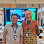 Dr. Ir. Ketut Tomy Suhari, ST., MT., IRSurv., bersama Prof. Peter Tian-Yuan Shih, Profesor Emeritus di Departemen Teknik Sipil Universitas Nasional Yang Ming Chiao Tung (NCTU), Hsinchu, Taiwan