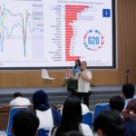 Kepala Bidang Tata Lingkungan Hidup, Dinas Lingkungan Hidup (DLH) Kota Malang, Tri Santoso memberikan materi dalam Workshop Lingkungan di ITN Malang