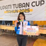 Refi Marinda, mahasiswa Teknik Geodesi S-1 ITN Malang meraih Medali Perunggu (Juara 3) pada Kejuaraan Wushu Sanda Bupati Tuban Cup 2025 Kategori Senior Putri, Kelas 56 Kg