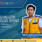 Moch. Ridho Kautsar, mahasiswa Teknik Sipil S-1 ITN Malang lolos program Magang Berdampak 2025