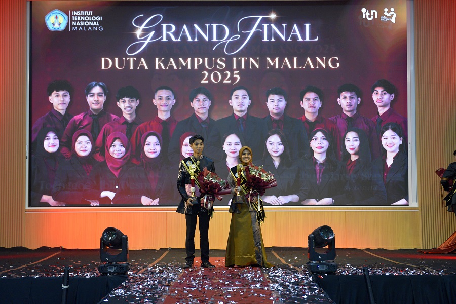 The Winner Duta Kampus ITN Malang 2025, Oemboe Toenggoe Mbili Desmas dan Audrey Shabuna Jarsiy Sanjaya