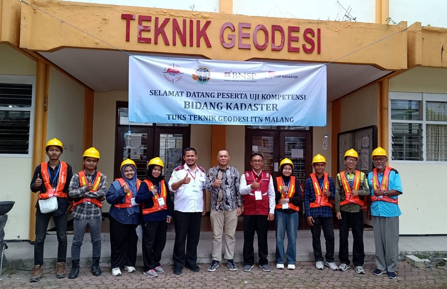 ITN Malang gelar Uji Kompetensi Kadaster perdana, kerja sama dengan LSP Kadaster Indonesia, Ikatan Alumni Teknik Geodesi, dan MASKI Jawa Timur
