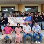 Momen kebersamaan Himpunan Mahasiswa Geodesi dengan para dosen saat Ramadan