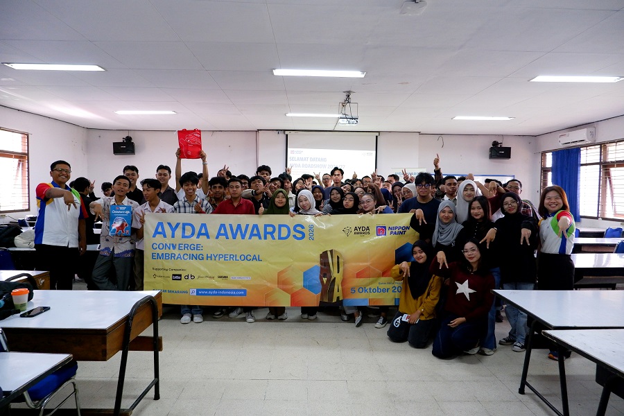 Nippon Paint sosialisasikan AYDA Awards 2026 di Prodi Arsitektur S-1 ITN Malang.