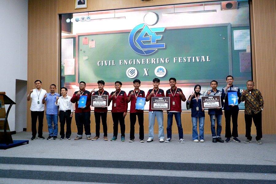 Pemenang kategori AutoCAD Drafting Competition (ADC), Education of Civil Engineering (ECIVE) 2026 Teknik Sipil ITN Malang