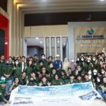 Mahasiswa Teknik Lingkungan S-1, ITN Malang saat mengunjungi TPA Benowo, Surabaya, Jawa Timur.